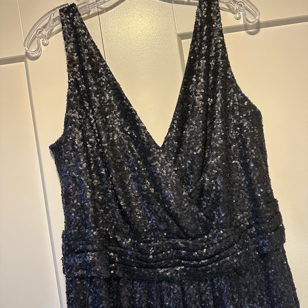 SORELLA VITA Black Sequin Maxi Dress - Picture 3 of 4